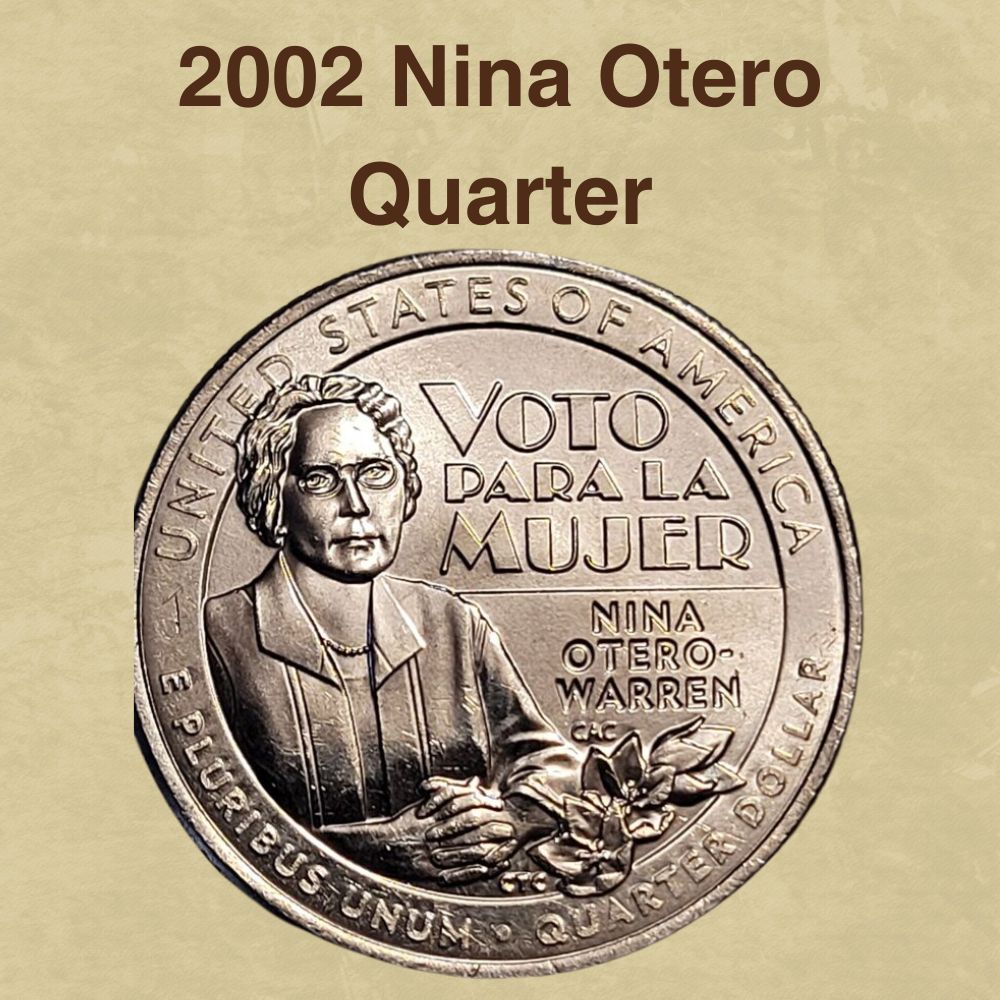 2002 Nina Otero Quarter Errors