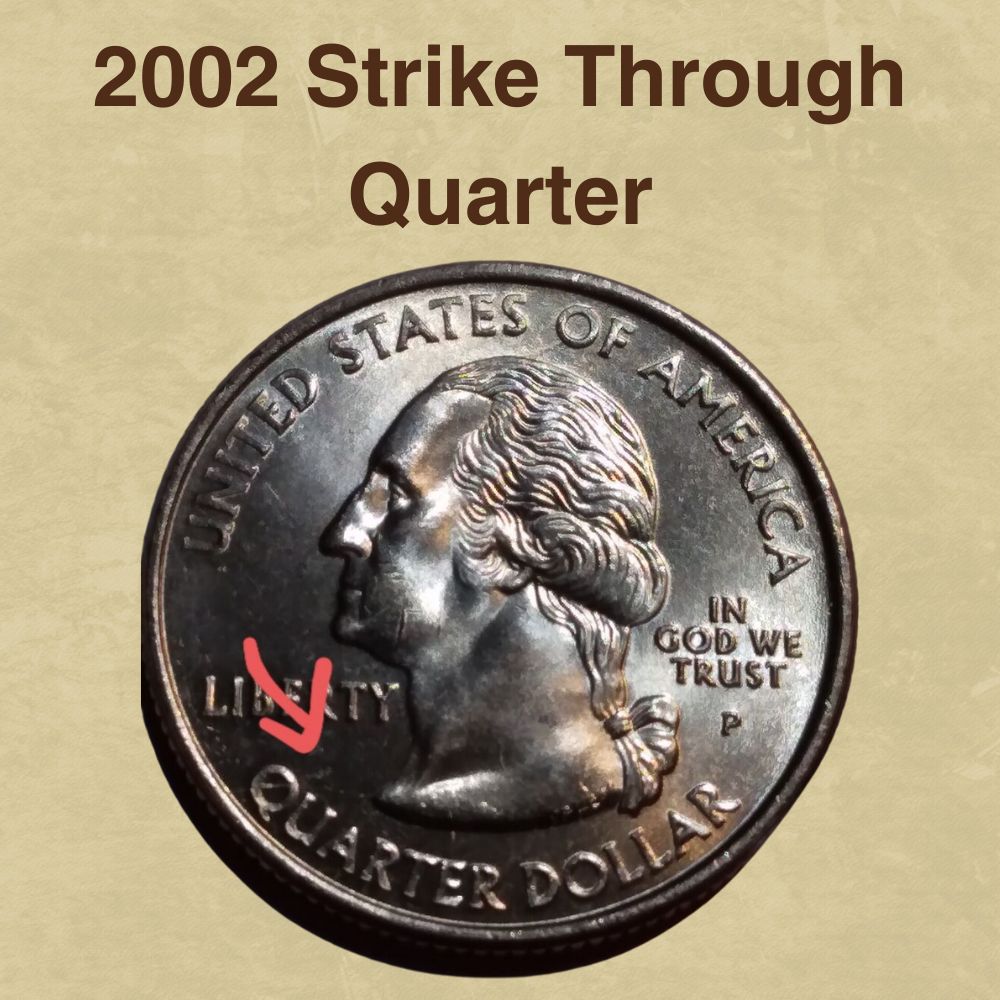 2002 Strike Through Quarter Error