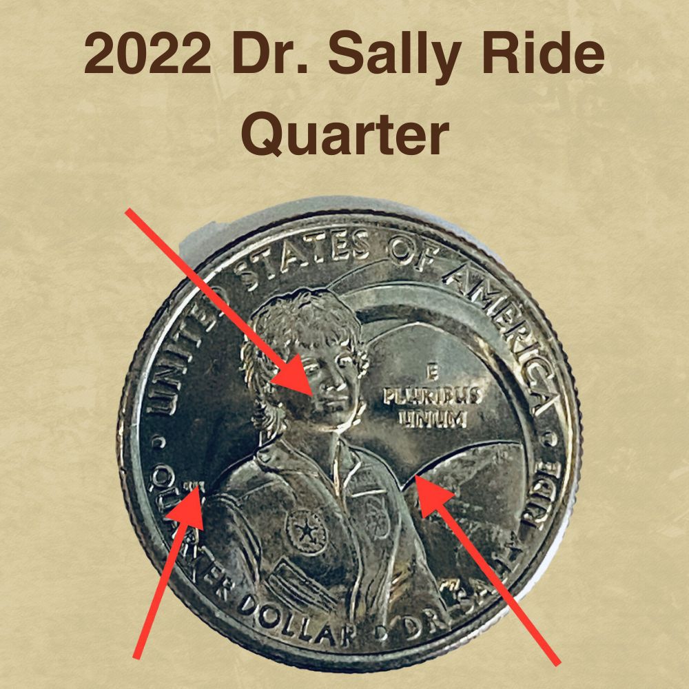 2022 Dr. Sally Ride Quarter Errors