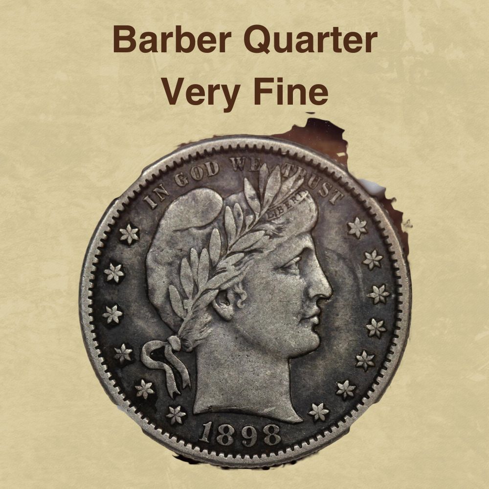 Barber Quarter Very Fine