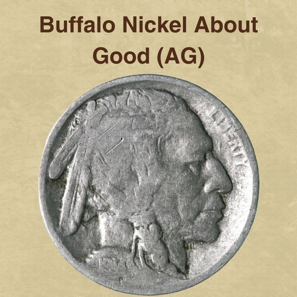 Buffalo Nickel About Good (AG)