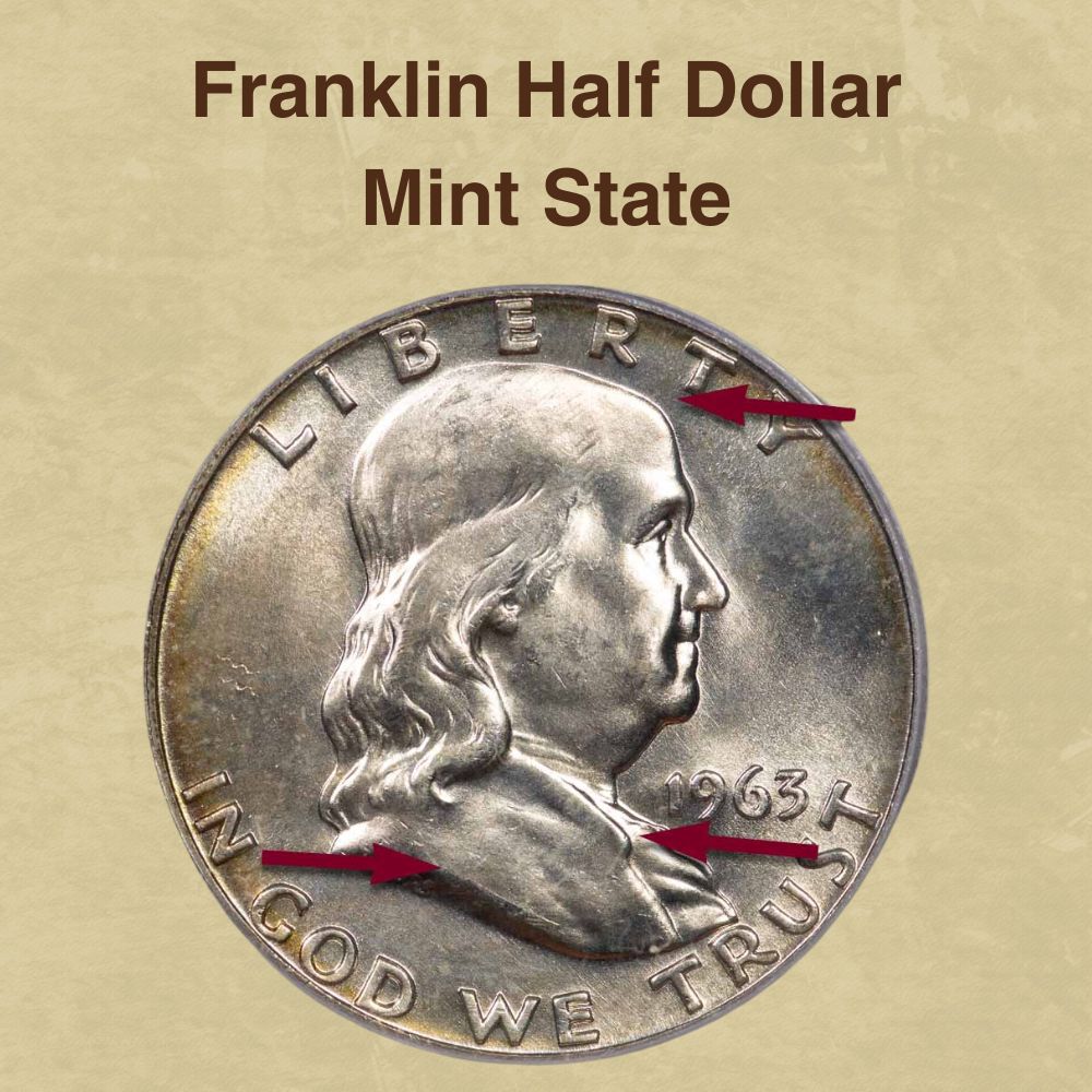 Franklin Half Dollar Mint State