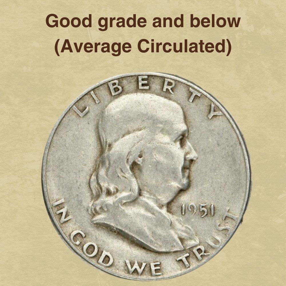 Good grade and below (Average Circulated)