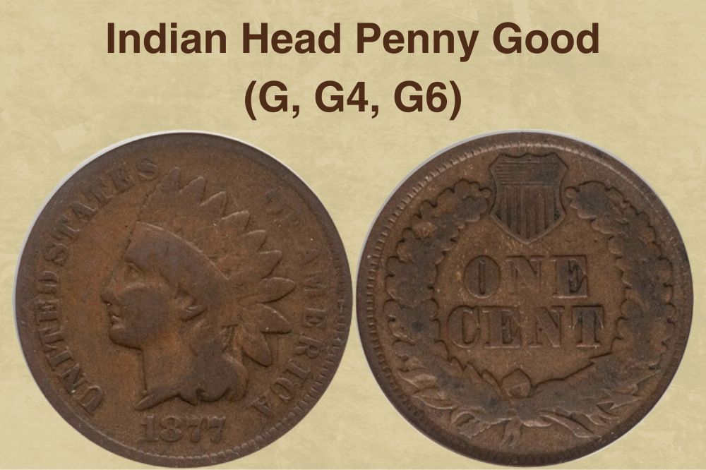 Indian Head Penny Good (G, G4, G6)
