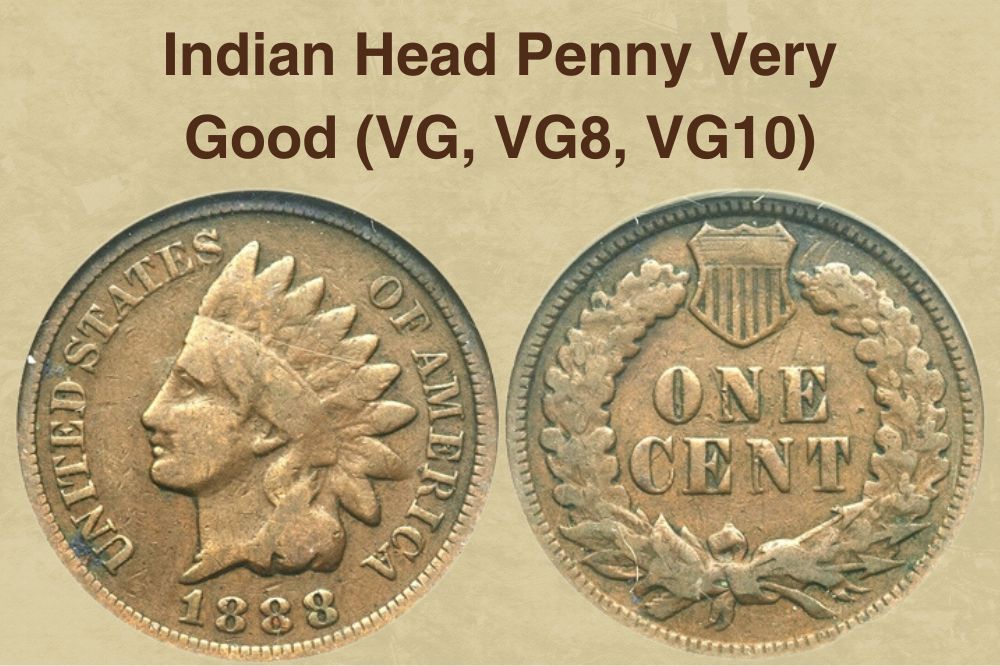 Indian Head Penny Very Good (VG, VG8, VG10)