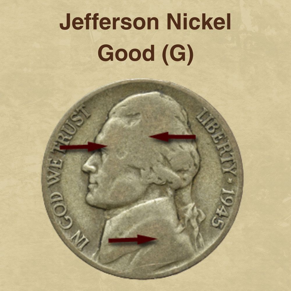 Jefferson Nickel Good (G)