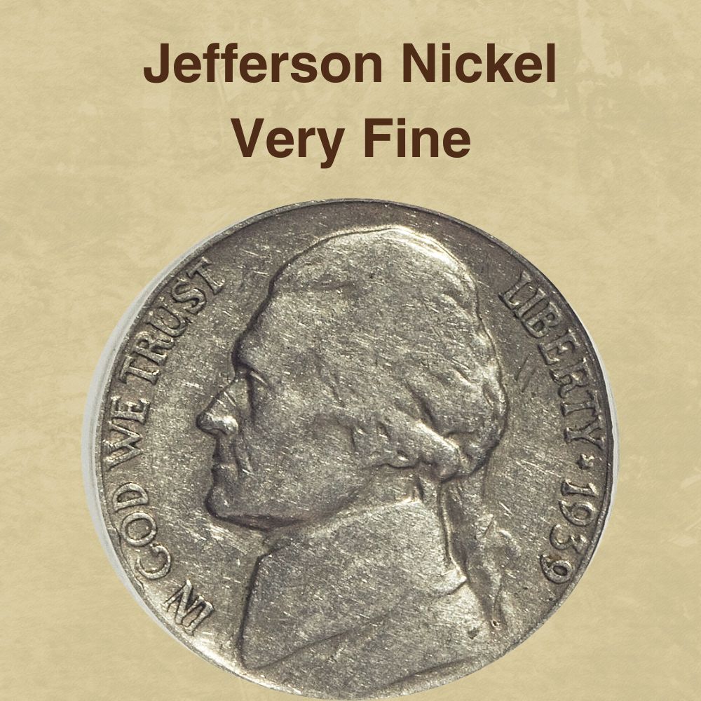 Jefferson Nickel Very Fine