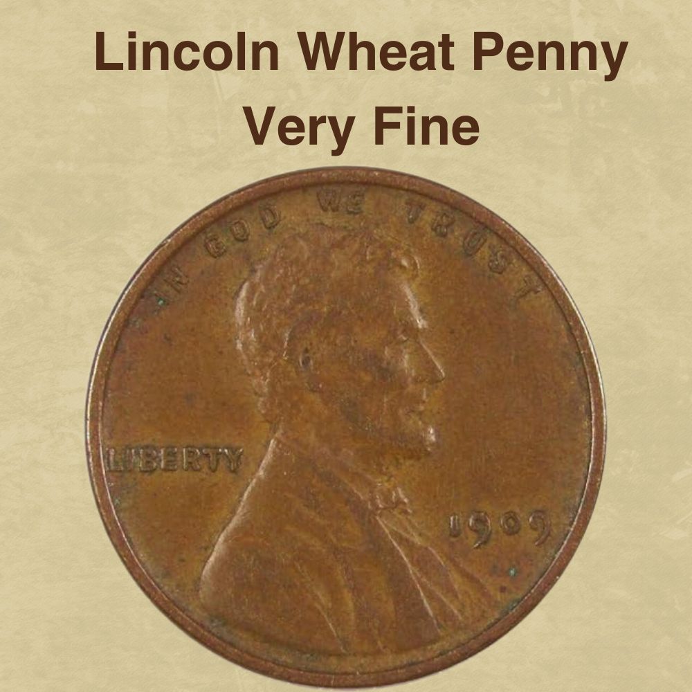 Lincoln Wheat Penny Very Fine
