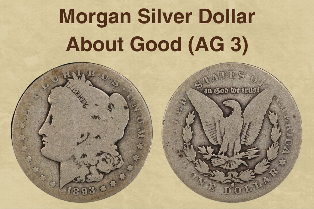 Morgan Silver Dollar About Good (AG 3)