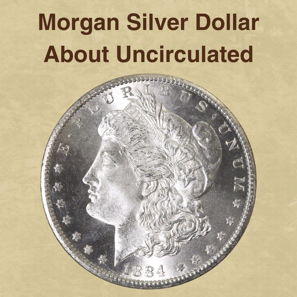 Morgan Silver Dollar About Uncirculated