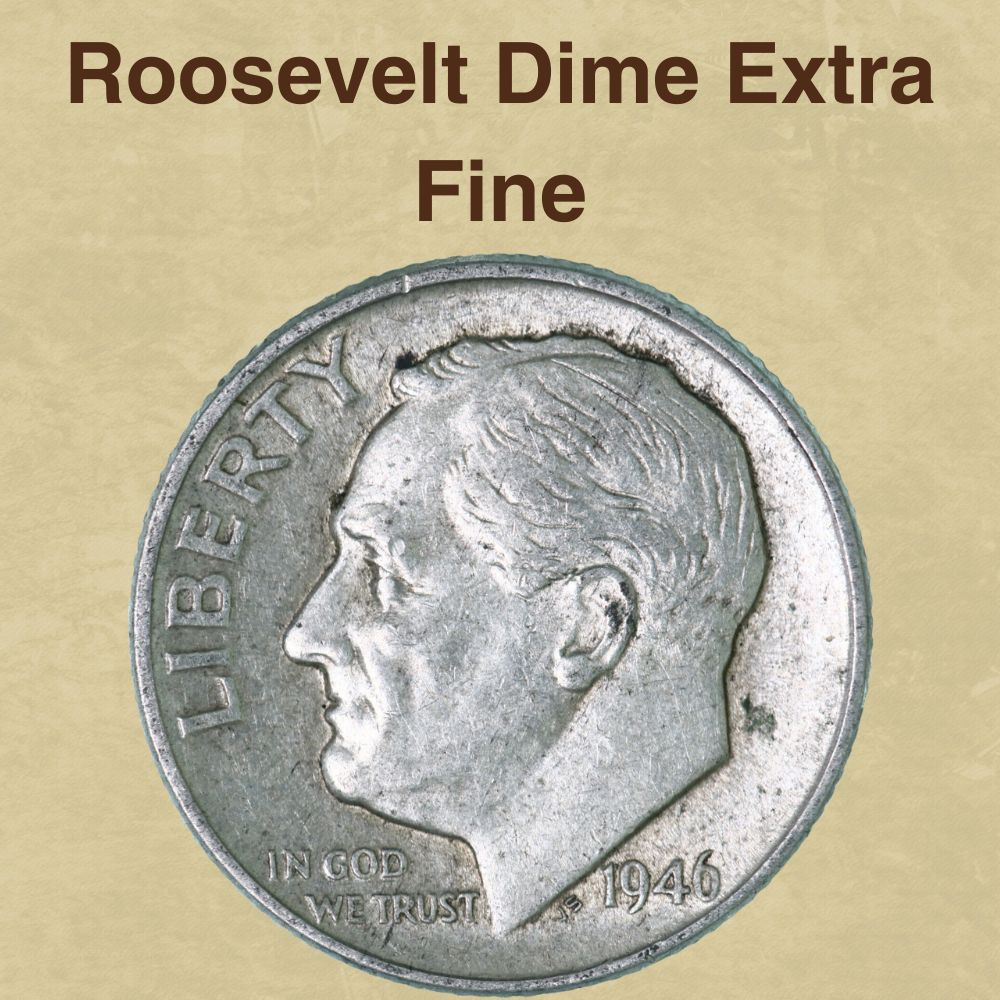 Roosevelt Dime Extra Fine