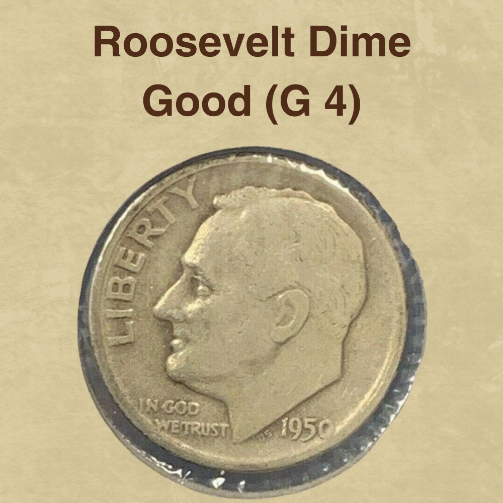 Roosevelt Dime Good (G 4)