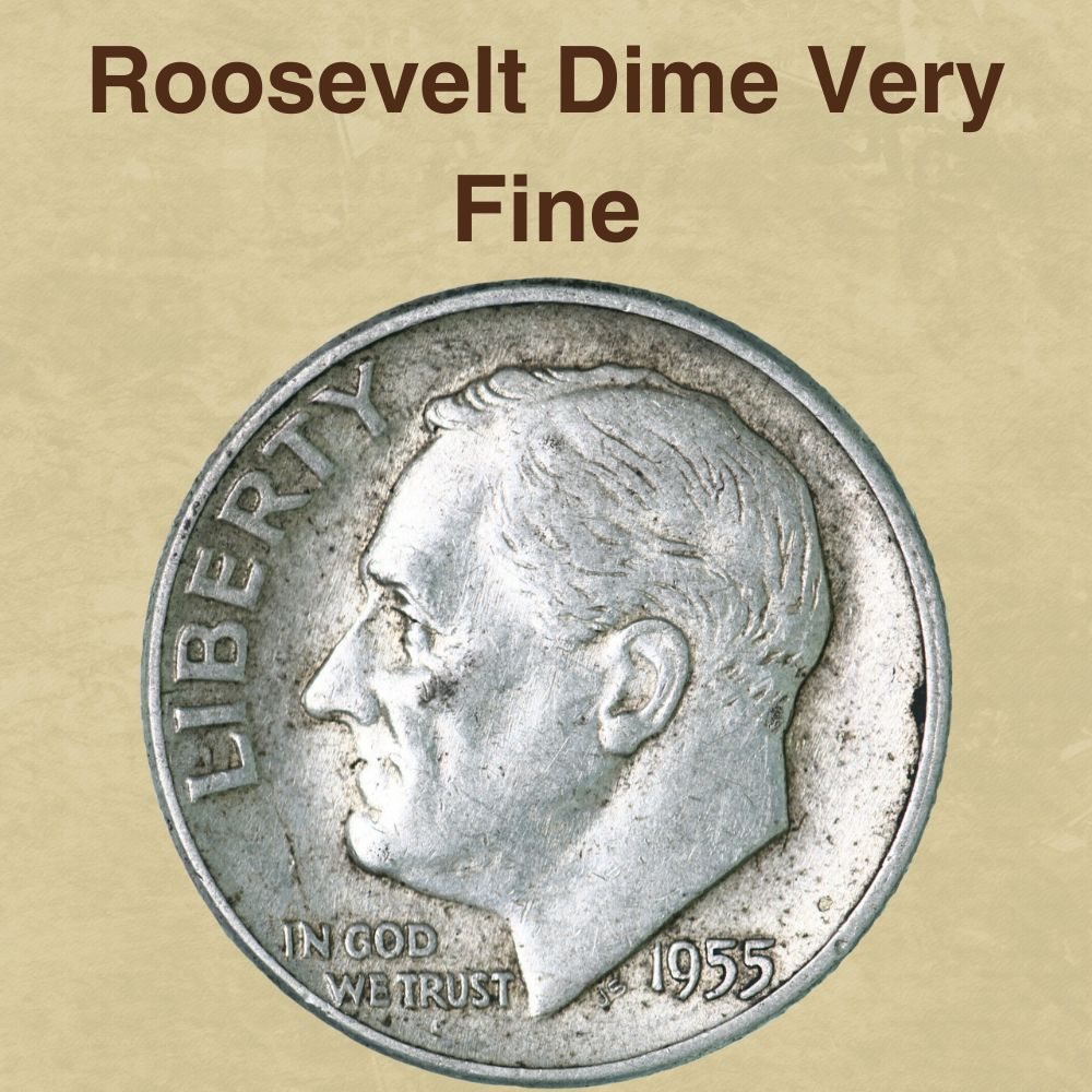 Roosevelt Dime Very Fine
