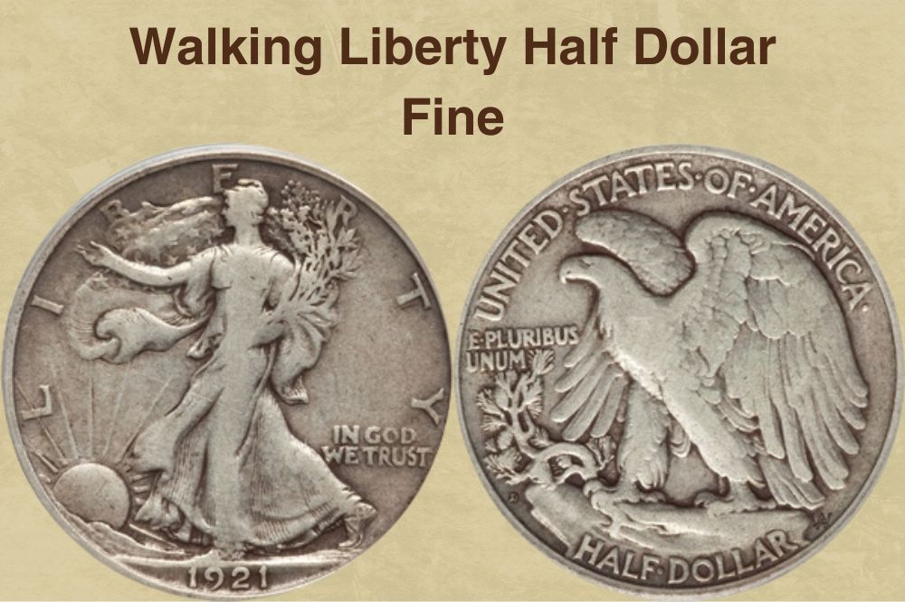 Walking Liberty Half Dollar Fine