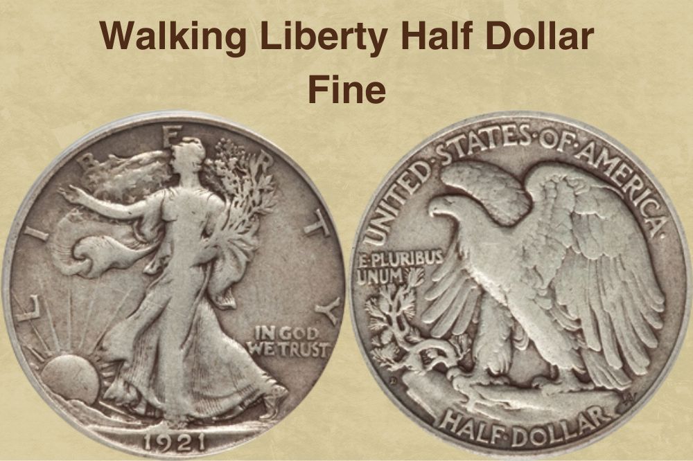 Walking Liberty Half Dollar Fine