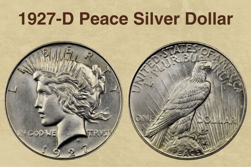 1927-D Peace Silver Dollar