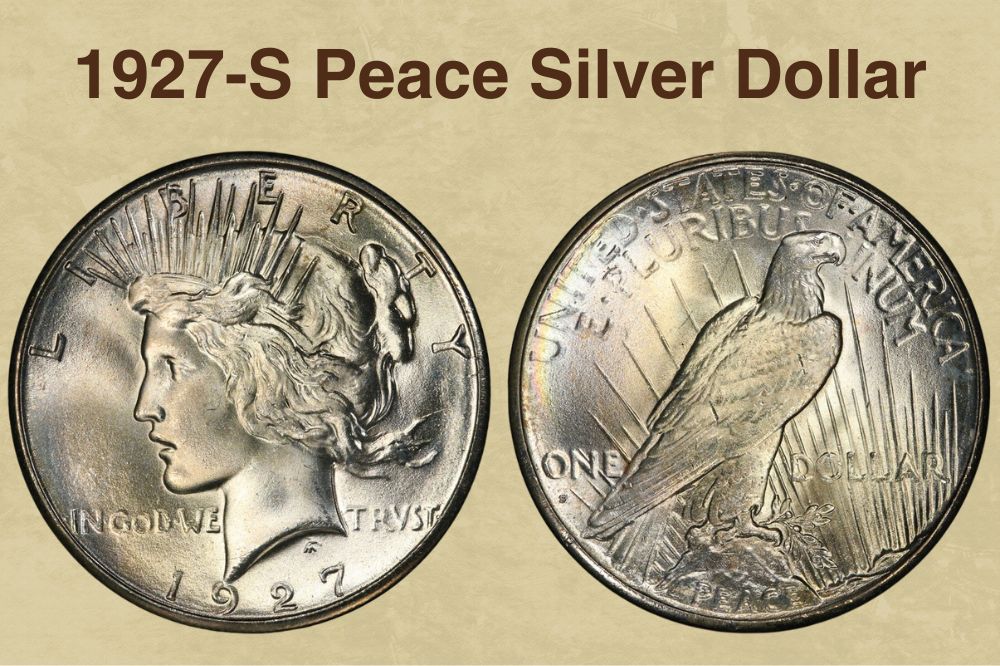 1927-S Peace Silver Dollar
