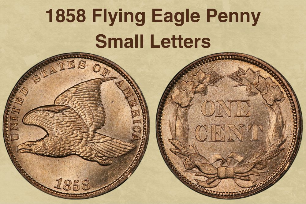 1858 Flying Eagle Penny Small Letters