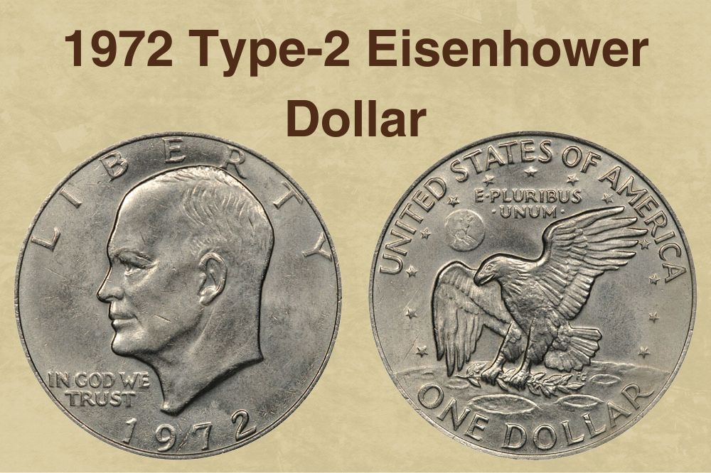 1972 Type-2 Eisenhower Dollar