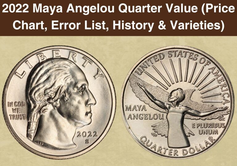 2022 Maya Angelou Quarter Value (Price Chart, Error List, History & Varieties)