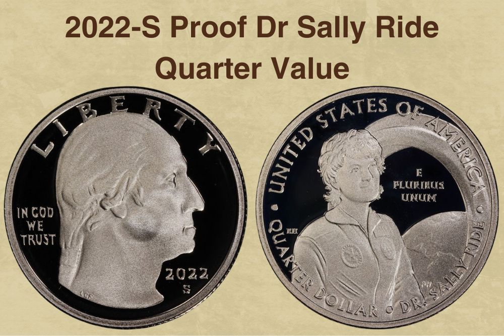 2022-S Proof Dr Sally Ride Quarter Value