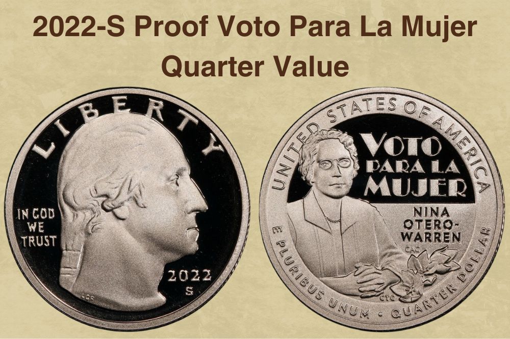 2022-S Proof Voto Para La Mujer Quarter Value