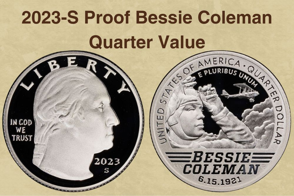 2023-S Proof Bessie Coleman Quarter Value