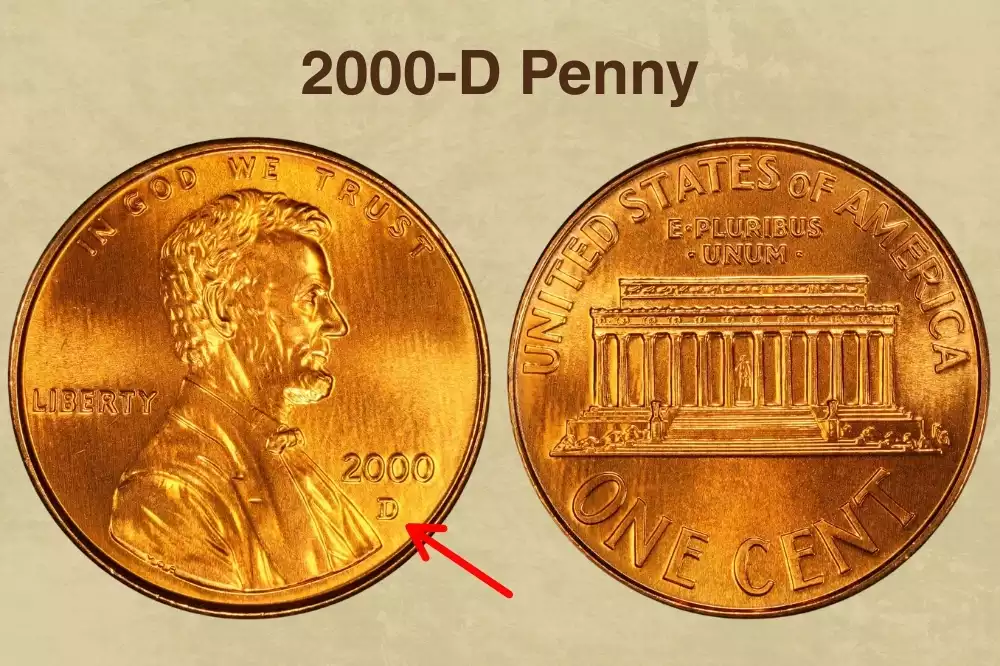 2000-D Penny Value