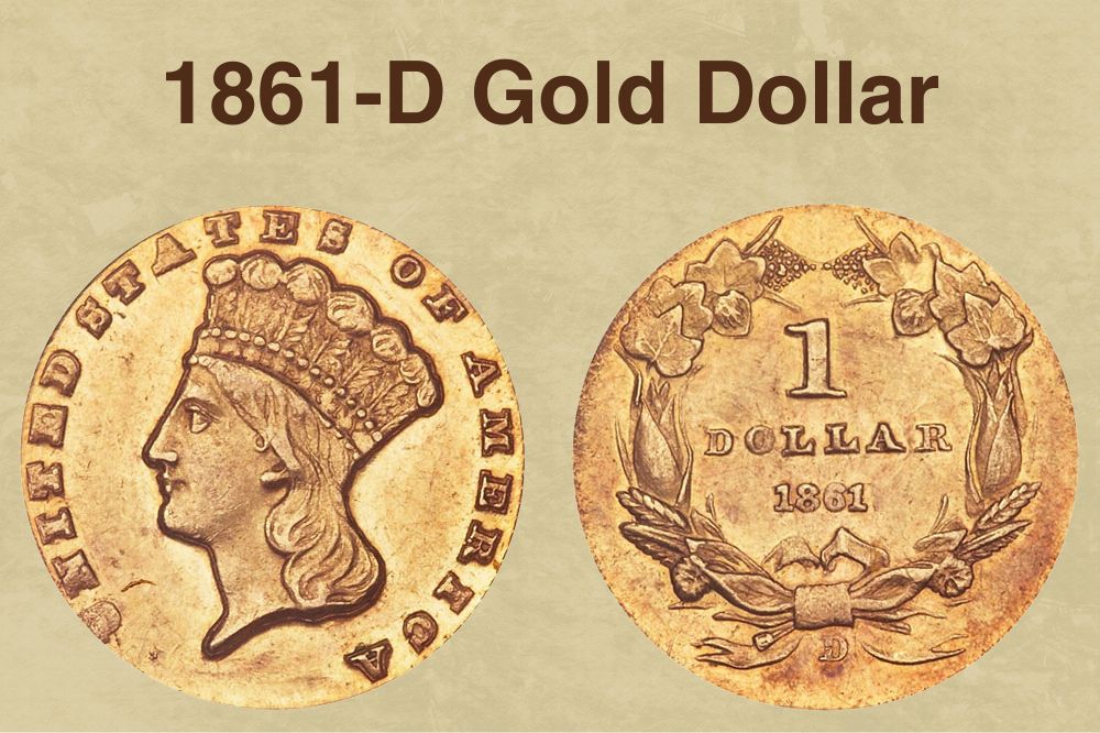 1861-D Gold Dollar