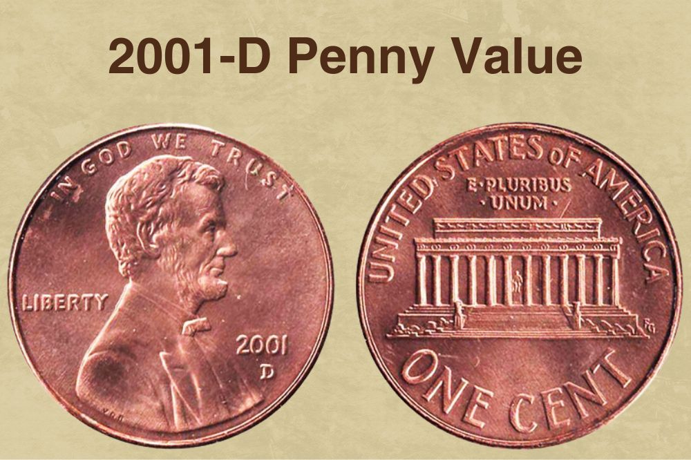 2001-D Penny Value