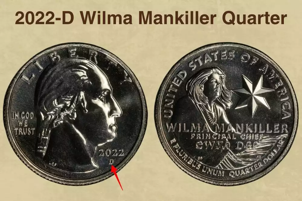 2022-D Wilma Mankiller Quarter Value