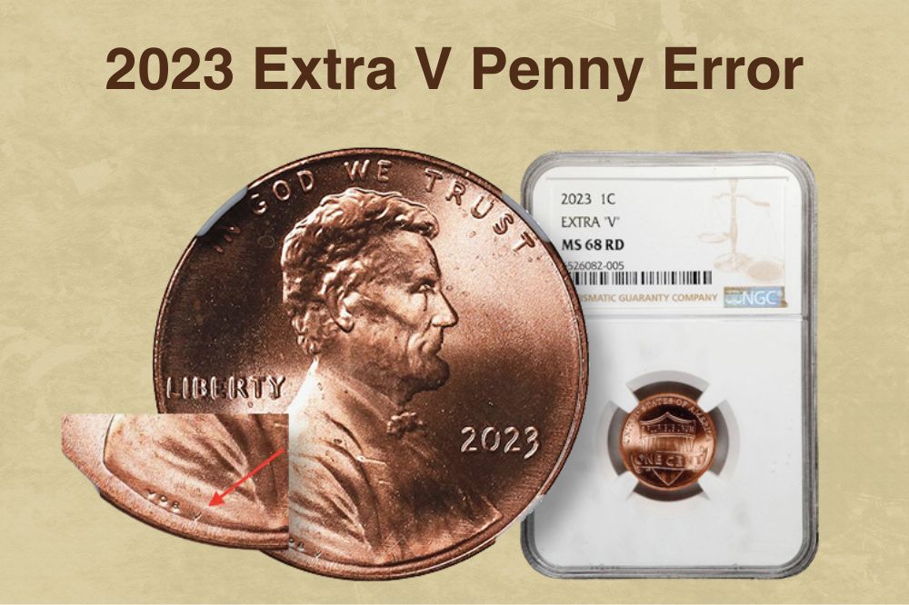 2023 Extra V Penny Error