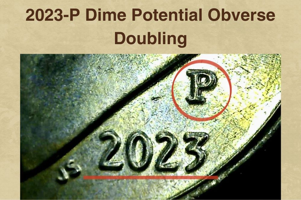 2023-P Dime Potential Obverse Doubling