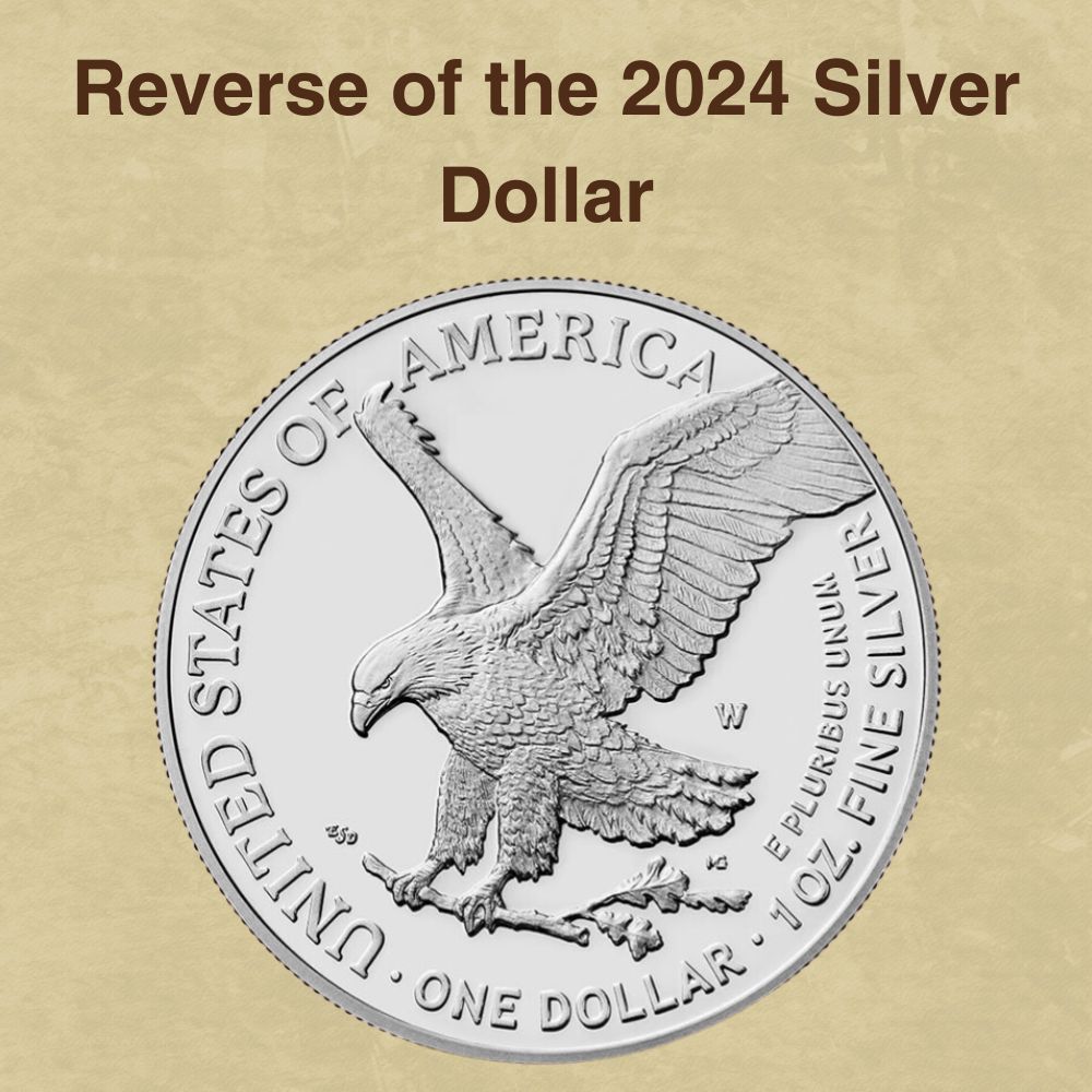 Reverse of the 2024 Silver Dollar