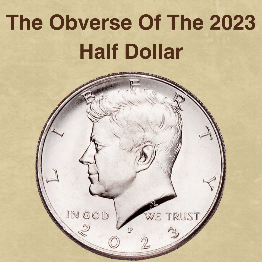 The Obverse Of The 2023 Half Dollar