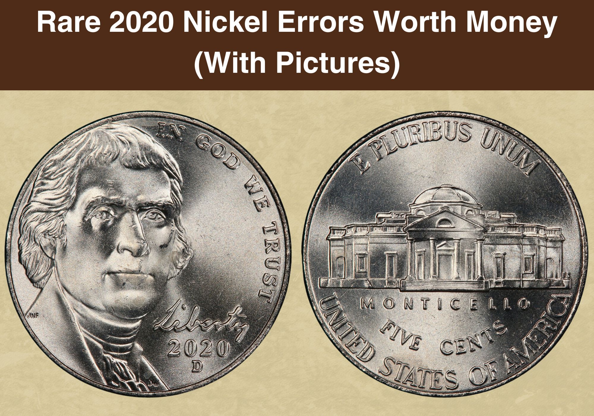 Rare 2020 Nickel Errors Worth Money (With Pictures)