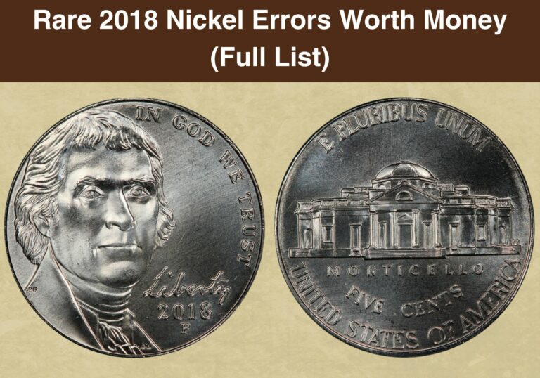 Rare 2018 Nickel Errors Worth Money (Full List)