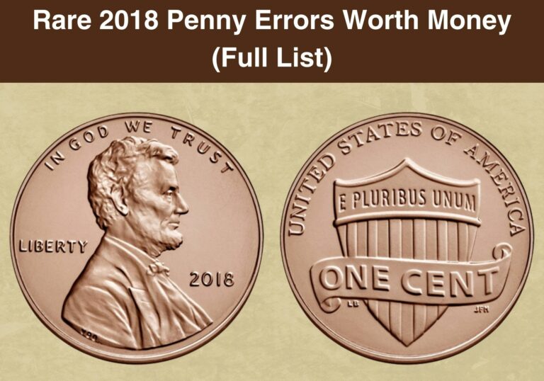 Rare 2018 Penny Errors Worth Money (Full List)