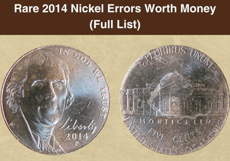 Rare 2014 Nickel Errors Worth Money (Full List)