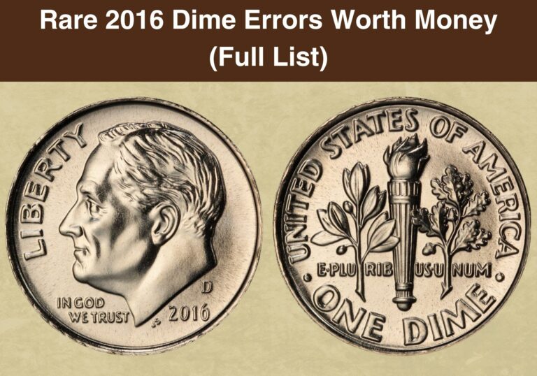 Rare 2016 Dime Errors Worth Money (Full List)