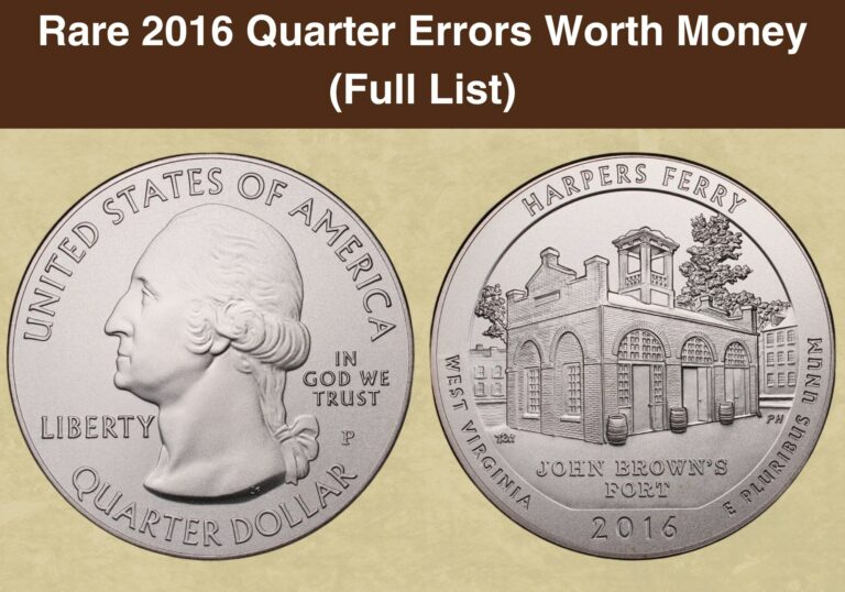 Rare 2016 Quarter Errors Worth Money (Full List)