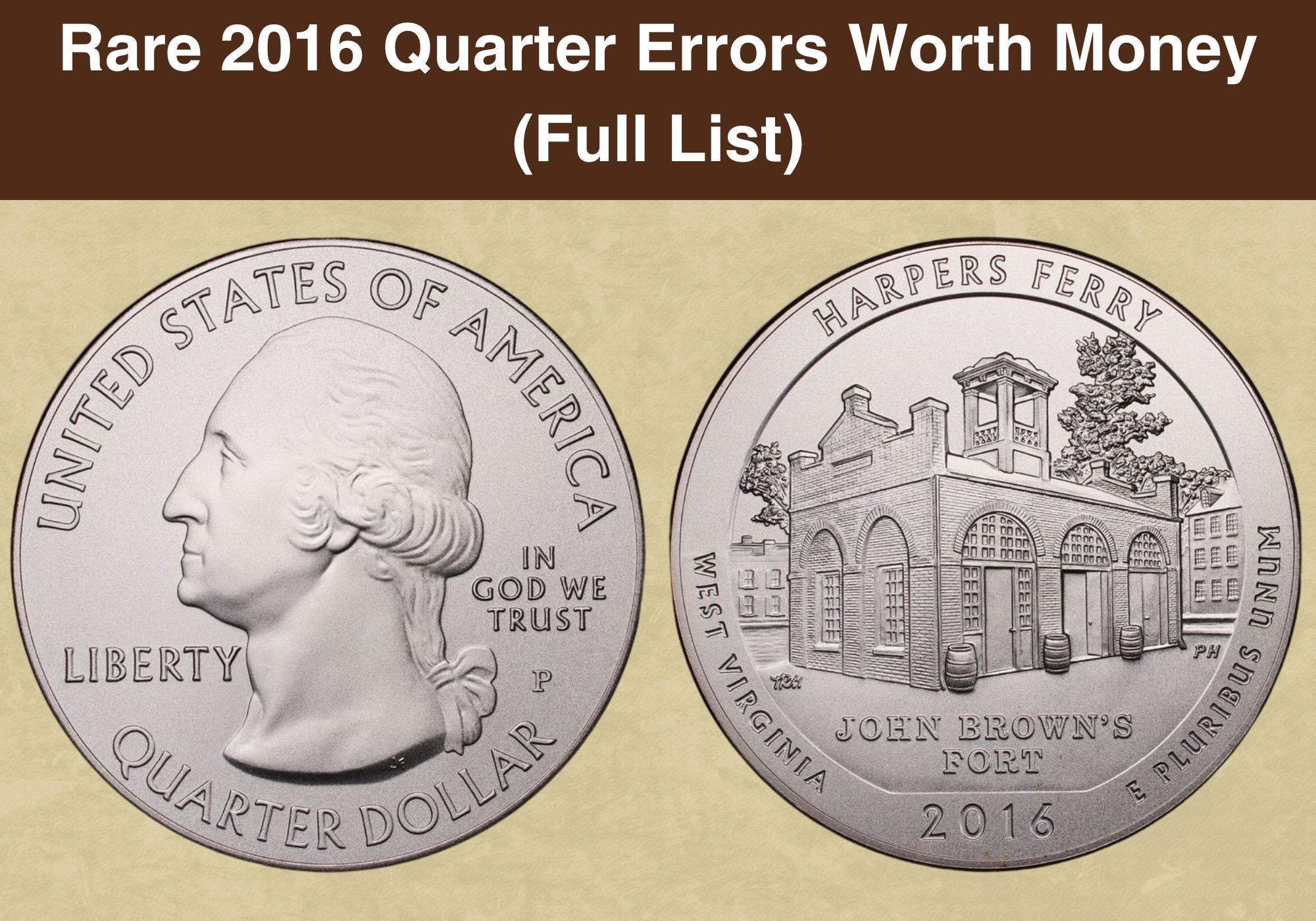 Rare 2016 Quarter Errors Worth Money (Full List)