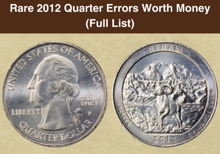 Rare 2012 Quarter Errors Worth Money (Full List)