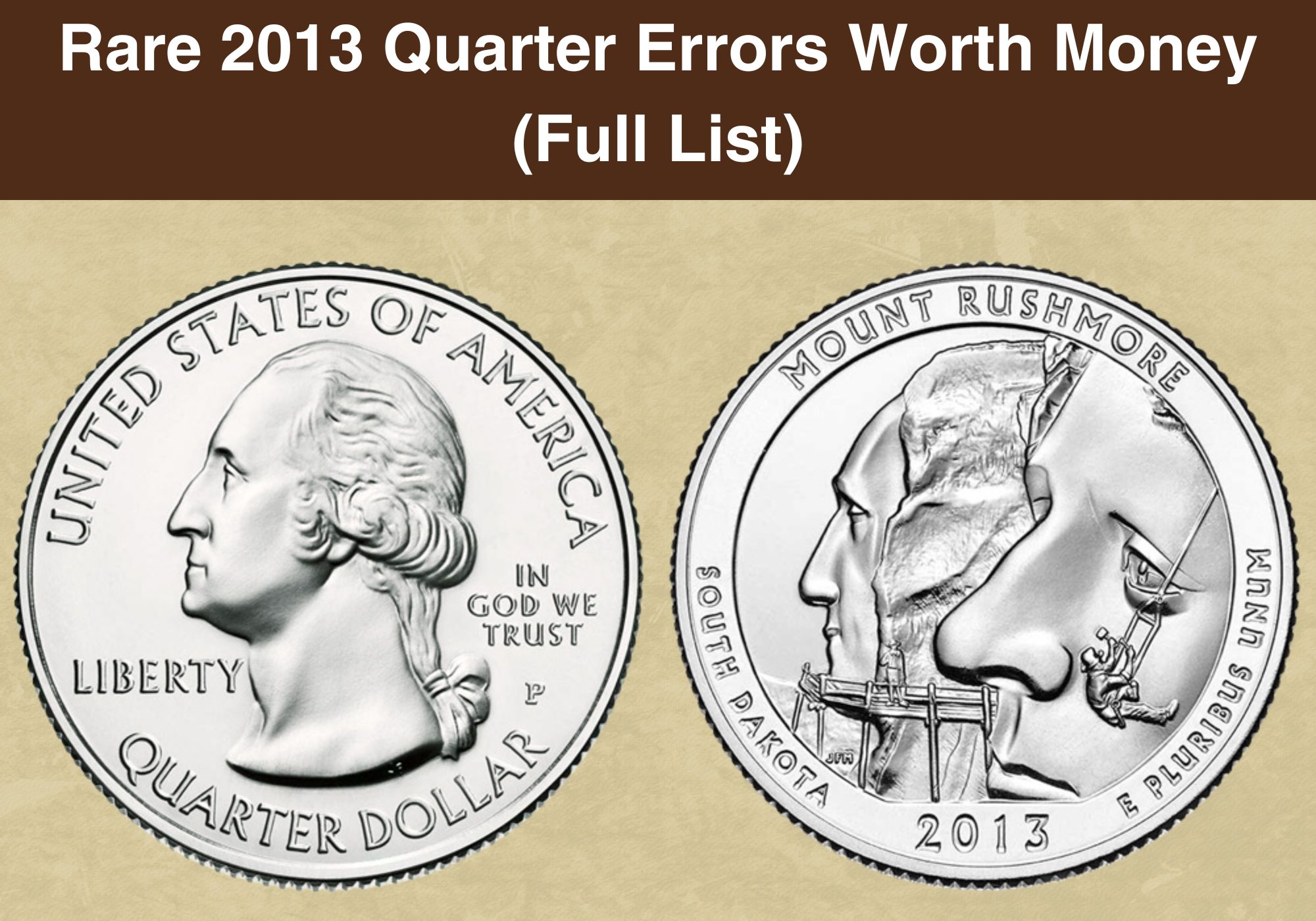 Rare 2013 Quarter Errors Worth Money (Full List)