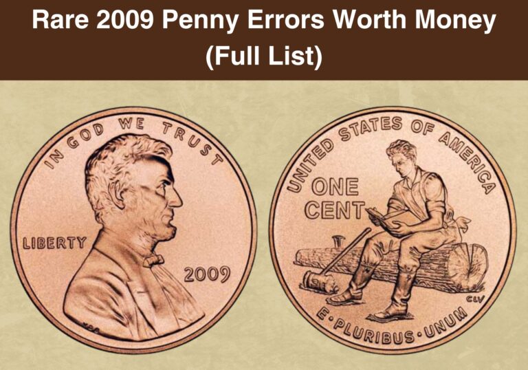 Rare 2009 Penny Errors Worth Money (Full List)