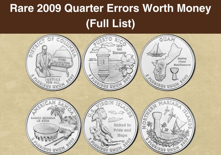 Rare 2009 Quarter Errors Worth Money (Full List)