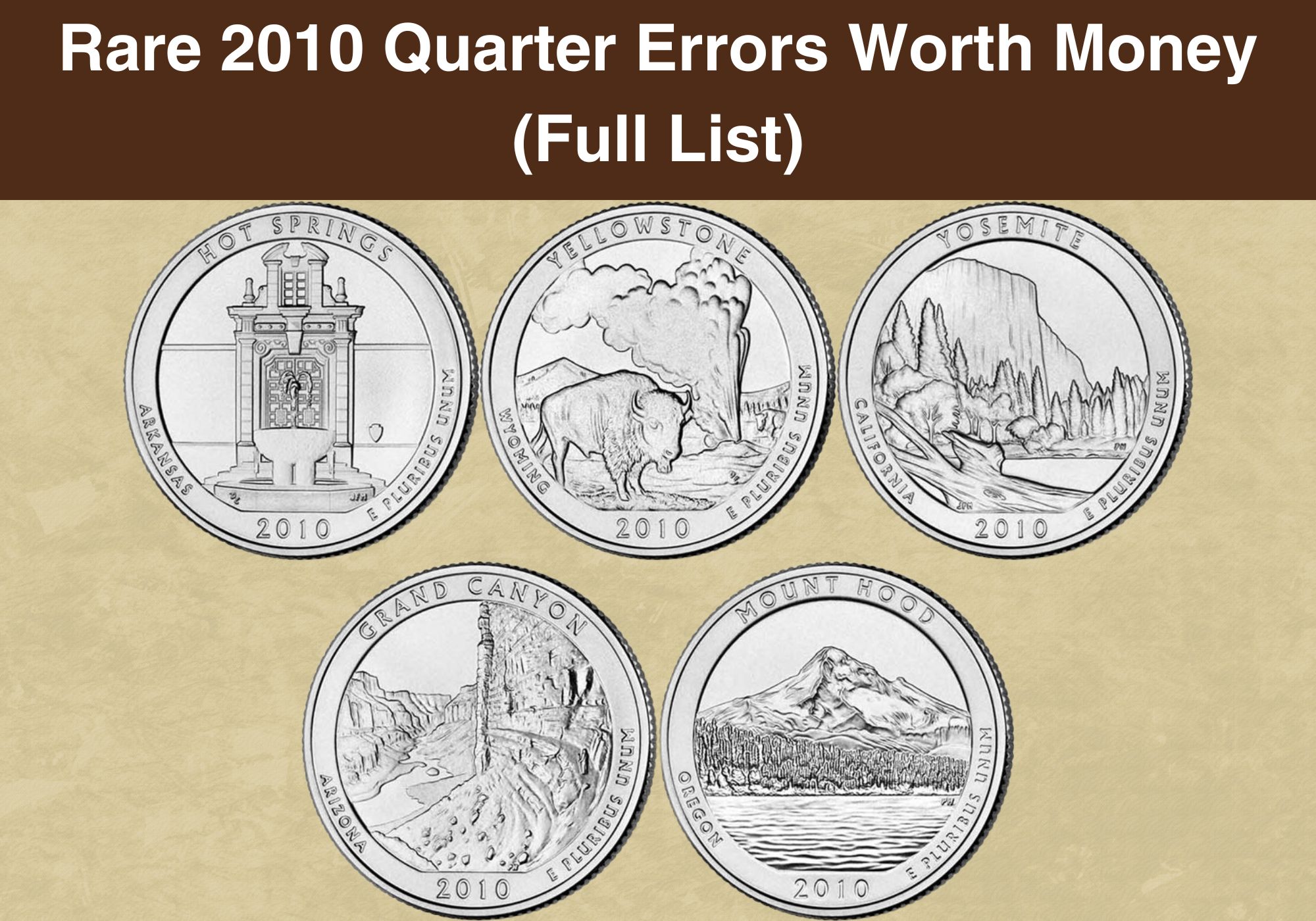 Rare 2010 Quarter Errors Worth Money (Full List