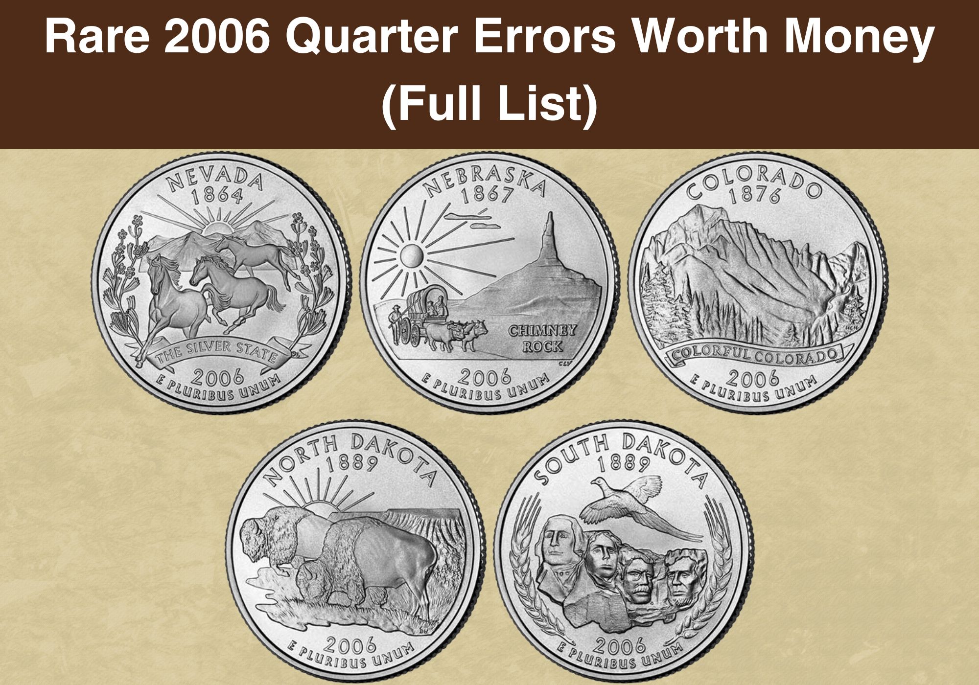 Rare 2006 Quarter Errors Worth Money (Full List)