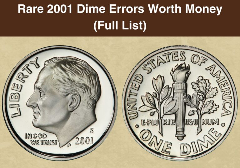 Rare 2001 Dime Errors Worth Money (Full List)