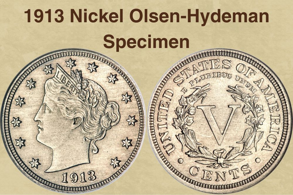 1913 Nickel Olsen-Hydeman Specimen
